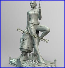 Princess Leia 3D Print Garage Kit Figure Model Kit Unpainted Unassembled GK