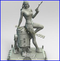 Princess Leia 3D Print Garage Kit Figure Model Kit Unpainted Unassembled GK