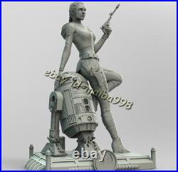 Princess Leia 3D Print Garage Kit Figure Model Kit Unpainted Unassembled GK