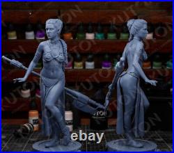 Princess Leia 3D Printing Garage Kit Figure Model Kit Unpainted Unassembled GK
