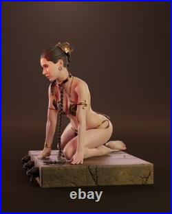 Princess Leia Sculpture (300mm)/Unpainted/Unassembled/GK/3D Print Princess Leia Sculpture (300mm)/Unpainted/Unassembled/GK/3D Print