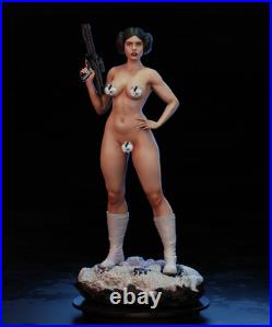 Princess Leia Sexy Girl NSFW Resin Figure Kit 1/6 Scale Star Wars Model
