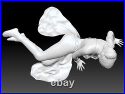 Princess Leia Slave 3D Print Garage Kit Model Kit Unpainted Unassembled GK