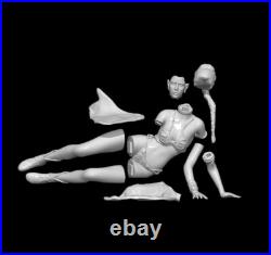 Princess Leia Slave 3D Print Garage Kit Model Kit Unpainted Unassembled GK