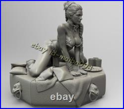 Princess Leia on Jabba slave 3D Print Garage Kit Model Kit Unpainted Unassembled