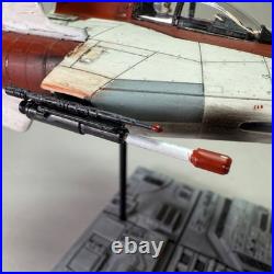 Pro Built Bandai 1/72 A-Wing Star Wars Model Kit Custom Painted & Weathered