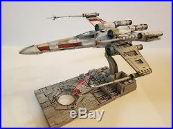 Pro built 1/72 scale Bandai Star Wars T-65 X-wing Starfighter pre order