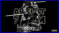 QUI-GON JINN Liam Neeson Statue Star Wars Clone Wars Resin Model Kit