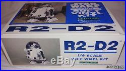 R2-D2 1/6 scale soft vinyl model kit by Kaiyodo