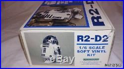 R2-D2 1/6 scale soft vinyl model kit by Kaiyodo