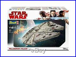 REVELL 6718 Star Wars 1/72 Millennium Falcon Han Solo Model Kit FREE SHIP