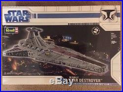 Revell Star Wars Republic Star Destroyer Plastic Model Kit Item # 85-6445 F/s