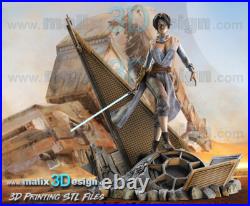 REY PALPETINE Statue Star Wars Rise of Skywalker Resin Model Kit SANIX