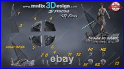 REY PALPETINE Statue Star Wars Rise of Skywalker Resin Model Kit SANIX