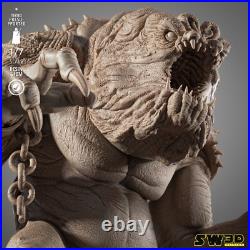 Rancor resin scale model kit unpainted 3d print