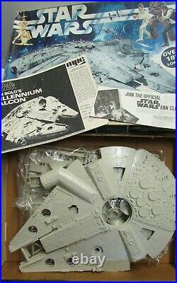 Rare 1979 Han Solo's Star Wars Millennium Falcon Mpc Model Kit Complete In Box