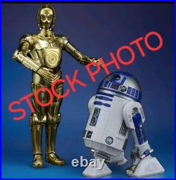 Rare 2017 Sealed Kit BANDAI Star Wars The Last Jedi C-3PO & R2-D2 Model 0223297
