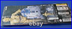 Rare 2017 Sealed Kit BANDAI Star Wars The Last Jedi C-3PO & R2-D2 Model 0223297