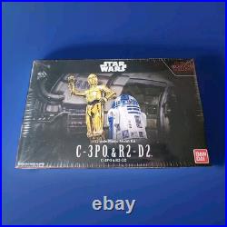 Rare 2017 Sealed Kit BANDAI Star Wars The Last Jedi C-3PO & R2-D2 Model 0223297