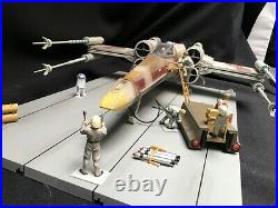 Rare! Kotobukiya 1/35th Star Wars X-Wing Cross Section Model Kit & Display