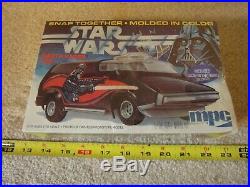 Rare! Vintage 1977 MPC Star Wars Darth Vader Van model kit. Snap set, sealed