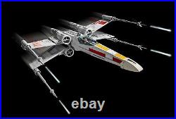 Revell RV06890 Easy Click 129 Star Wars X-Wing Fighter Plastic model kit, whit