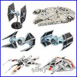 Revell Star Wars Model Kits Aircraft Millennium Falcon X-Wing Tie Fighter