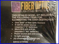 Revell Star Wars Star Destroyer With Fiber Optic Lighting System New Sealed 8782