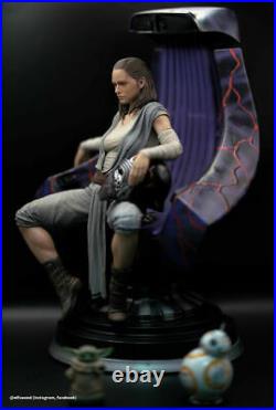 Rey Star Wars 3D Printing Unpainted Figure Blank Kit Model GK New Hot Toy Stock