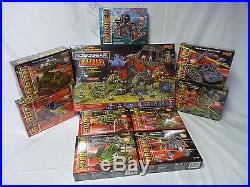 Robogear Mega Lot Game And 8 Add On Figures 6002-6010