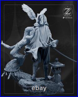 SAMURAI Ahsoka Star Wars 3D Printed Figure, Unpainted Jedi Padawan Model Kit