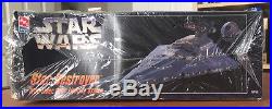 SEALED Star Wars STAR DESTROYER with FIBER OPTIC Lighting, AMT/ERTL Kit #8782