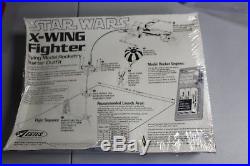 SEALED VTG 1977 Star Wars X-Wing Fighter #1422 Flying Model Rocketry Outfit NOS