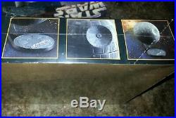 STAR WARS 3 AMT ERTL sealed model kits STAR DESTROYER, DEATH STAR, SPEEDER BIKE