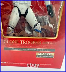 STAR WARS ARTFX BLUE CLONE TROOPER EP3 Ver 1/7 Soft Vinyl Simple Model kit