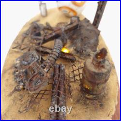 STAR WARS BB-8&D-O Diorama SET ALl Painted LED Cuctom BANDAI Model Kit