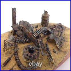 STAR WARS BB-8&D-O Diorama SET ALl Painted LED Cuctom BANDAI Model Kit