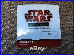 STAR WARS BOBA FETT Rare OOP Knight Models Limited Edition 70mm model kit
