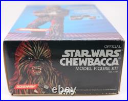 STAR WARS CHEWBACCA Model Figure Kit 1/4 Collector's Edition SCREAMIN' New