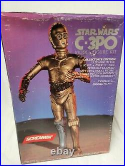 STAR WARS C-3PO, 1/4 scale Collector's Edition Model figure kit by SCREAMIN