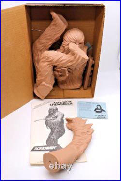 STAR WARS Chewbacca Model Figure Kit 1/4 Collector's Edition Screamin' New