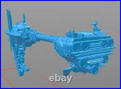 STAR WARS EF76 Nebulon-B escort frigate 3D Printed Model Nebulon B