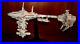 STAR WARS MEDICAL FRIGATE With MILLENIUM FALCON RESIN MODEL HAND MADE