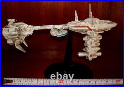 STAR WARS MEDICAL FRIGATE With MILLENIUM FALCON RESIN MODEL HAND MADE