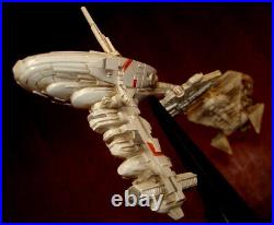 STAR WARS MEDICAL FRIGATE With MILLENIUM FALCON RESIN MODEL HAND MADE