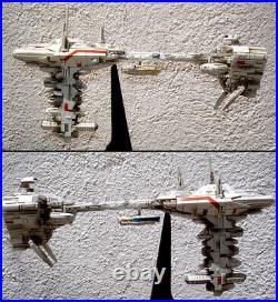 STAR WARS MEDICAL FRIGATE With MILLENIUM FALCON RESIN MODEL HAND MADE