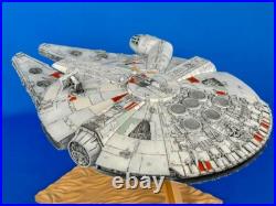 STAR WARS Millennium Falcon The Force Awakens All Painted 1144 BANDAI Model Kit