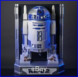 STAR WARS R2-D2 3D Wall by Bandai Japan Talk Figure Doll New Rare