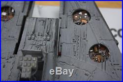 STAR WARS Rotj Millenium Falcon Plastic Model Kit MPC/ERTL -1989 Pro Painted