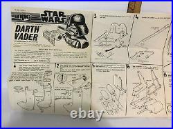 STAR WARS Snap Together Darth Vader Action Model Kit 1978